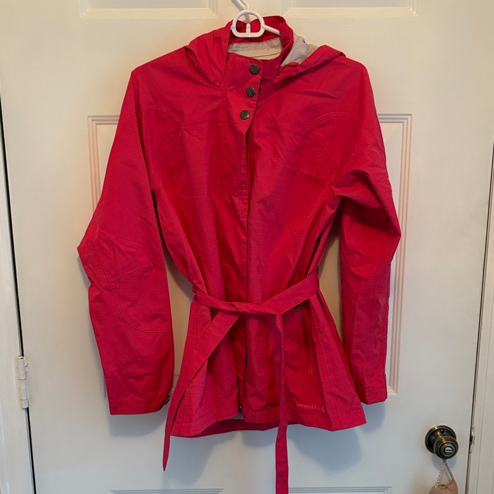 Merrell Vibrant Pink Rain Coat